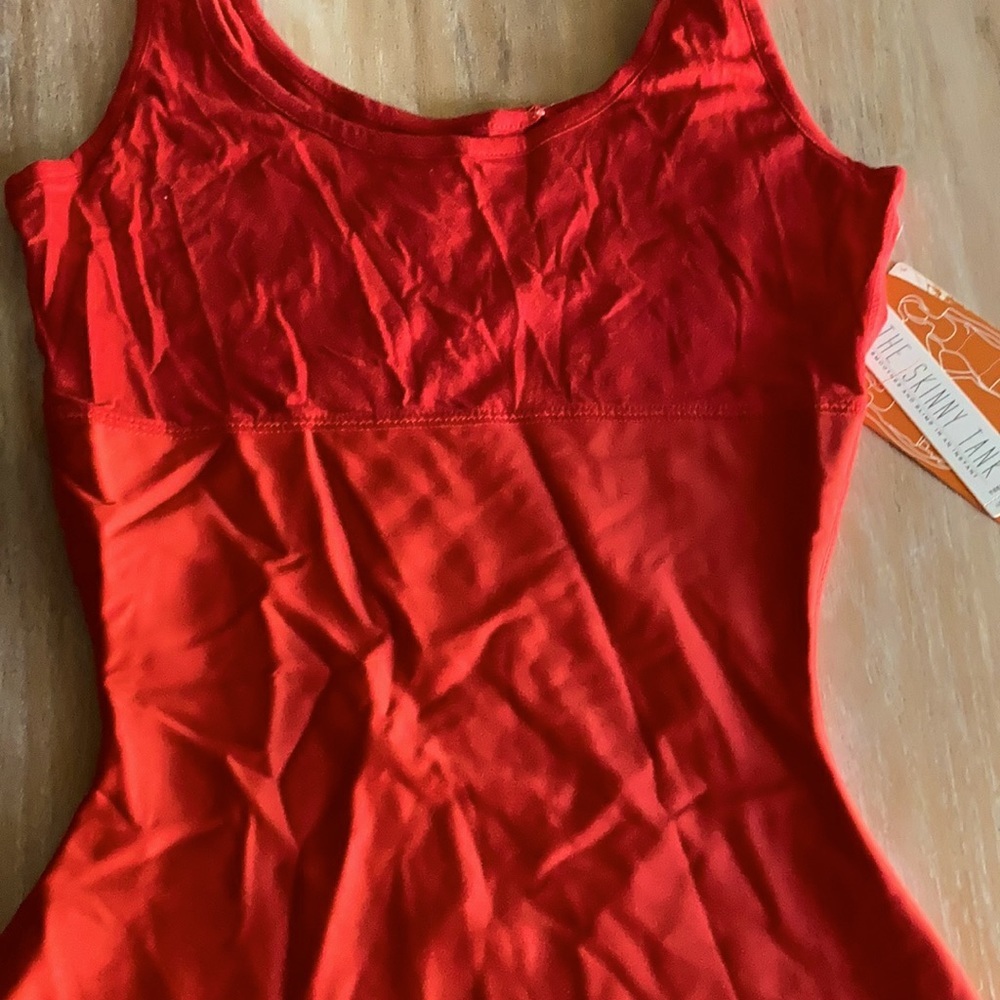 Skinny tank shapewear red****
